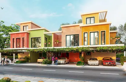 Townhouse - 5 Bedrooms - 6 Bathrooms for sale in Portofino - Damac Lagoons - Dubai