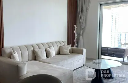 Apartment - 1 Bedroom - 1 Bathroom for rent in Grand Bleu Tower 1 - EMAAR Beachfront - Dubai Harbour - Dubai
