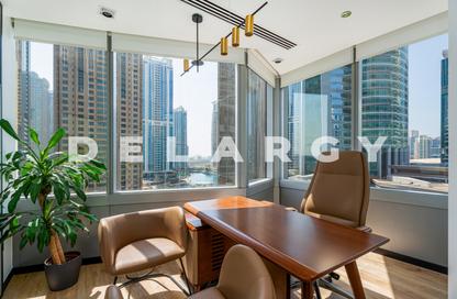 Office Space - Studio - 1 Bathroom for rent in Silver Tower (Ag Tower) - JLT Cluster I - Jumeirah Lake Towers - Dubai