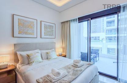 Apartment - Studio - 1 Bathroom for rent in Azizi Riviera 63 - AZIZI Riviera - Meydan One - Meydan - Dubai
