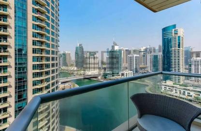 Apartment - 1 - 2 for rent in Fairfield Tower - Park Island - Dubai Marina - Dubai