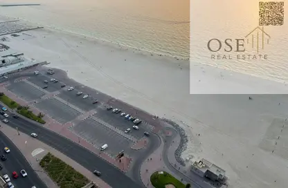 Apartment - 2 Bedrooms - 2 Bathrooms for sale in Corniche Tower - Ajman Corniche Road - Ajman