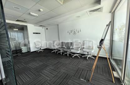 Office Space - Studio - 1 Bathroom for rent in The Prism - Business Bay - Dubai