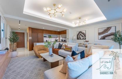 Duplex - 4 Bedrooms - 4 Bathrooms for rent in Palace Beach Residence Tower 1 - Palace Beach Residence - EMAAR Beachfront - Dubai Harbour - Dubai