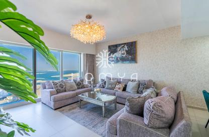 Apartment - 3 Bedrooms - 5 Bathrooms for rent in The Gate Tower 1 - Shams Abu Dhabi - Al Reem Island - Abu Dhabi