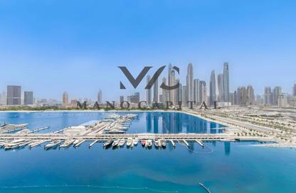 شقة - 2 - 2 للايجار في برج Marina Vista 1 - مارينا فيستا - إعمار بيتشفرونت - دبي هاربور - دبي