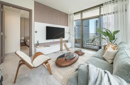 شقة - غرفة نوم - 2 حمامات للايجار في بننسولا 5 - بنينسولا - الخليج التجاري - دبي