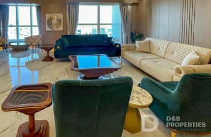 Penthouse - 4 Bedrooms - 5 Bathrooms for rent in Elite Residence - Dubai Marina - Dubai