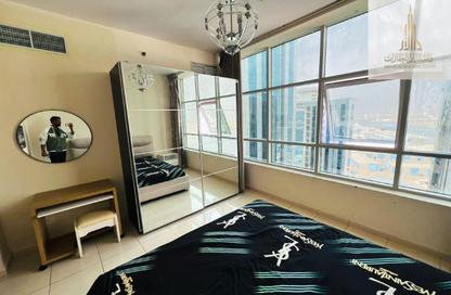 Apartment - 1 - 2 for rent in Orient Tower 1 - Orient Towers - Al Bustan - Ajman