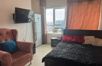 Apartment - Studio - 1 Bathroom for sale in Orient Tower 1 - Orient Towers - Al Bustan - Ajman