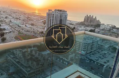 شقة - 2 غرف نوم - 2 حمامات للبيع في أبراج عجمان وان - الصوان - عجمان