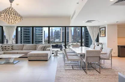 Apartment - 3 Bedrooms - 3 Bathrooms for rent in Downtown Views II Tower 3 - Downtown Views II - Zabeel 2 - Zabeel - Dubai