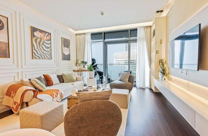 شقة - 2 غرف نوم - 2 حمامات للايجار في برج Beach Vista 2 - بيتش فيستا - إعمار بيتشفرونت - دبي هاربور - دبي