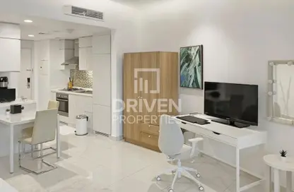 Apartment - 1 Bathroom for rent in Damac Maison The Vogue - Business Bay - Dubai