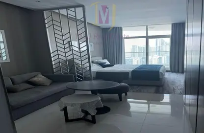 Apartment - Studio - 1 Bathroom for rent in Damac Maison Prive A - Damac Maison Prive - Business Bay - Dubai