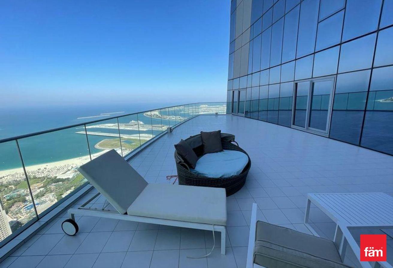 Penthouse | Panoramic Palm views | large balcony photo 12