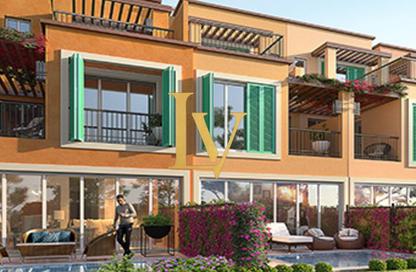Townhouse - 4 Bedrooms - 3 Bathrooms for sale in Nice - Damac Lagoons - Dubai