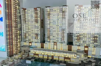 Apartment - Studio - 1 Bathroom for sale in Ajman One Tower 11 - Ajman One - Ajman Downtown - Ajman