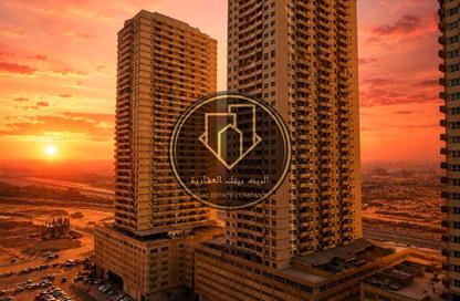 Apartment - 2 Bedrooms - 2 Bathrooms for sale in Lilies Tower - Emirates City - Ajman