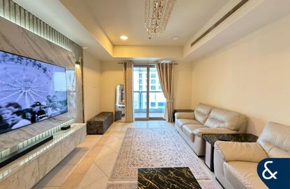 Apartment - 1 - 1 for rent in Princess Tower - Dubai Marina - Dubai