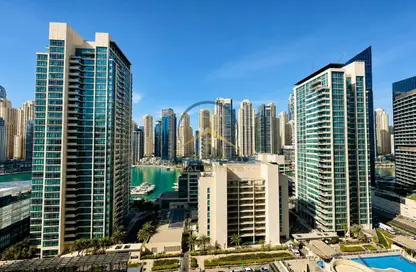 Apartment - 2 Bedrooms - 2 Bathrooms for rent in Cascades Tower - Dubai Marina - Dubai