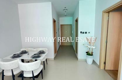 Apartment - 1 - 2 for rent in La Plage Tower - Al Mamzar - Sharjah - Sharjah