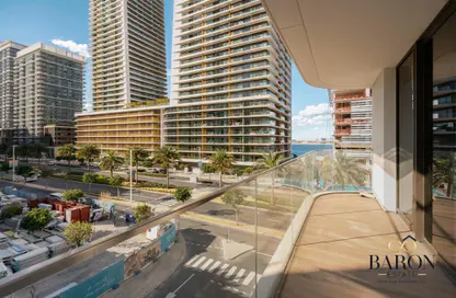 Apartment - 1 Bedroom - 1 Bathroom for sale in Palace Beach Residence Tower 1 - Palace Beach Residence - EMAAR Beachfront - Dubai Harbour - Dubai