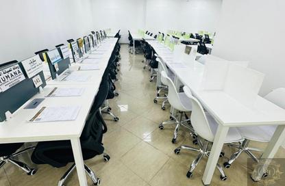 Co-working space - Studio - 3 Bathrooms for rent in Ajman Boulevard - Ajman Uptown - Ajman