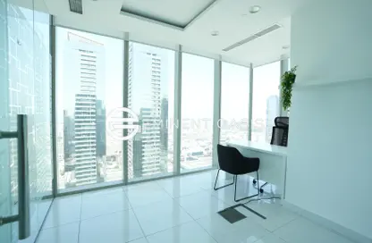 Office Space - Studio - 1 Bathroom for rent in The Prism - Business Bay - Dubai