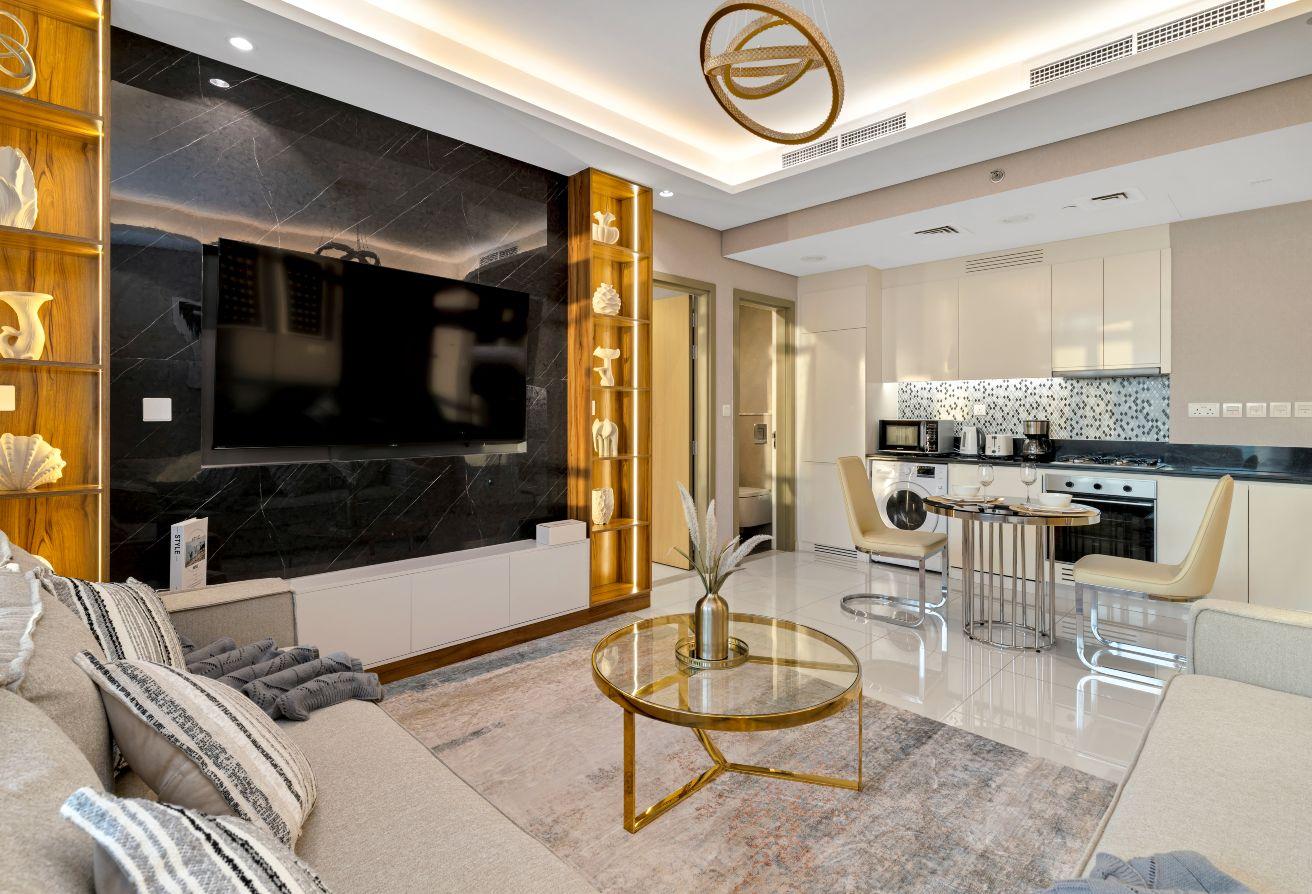 Elegant 1BR Residence Burj Khalifa Skyline Views photo 4