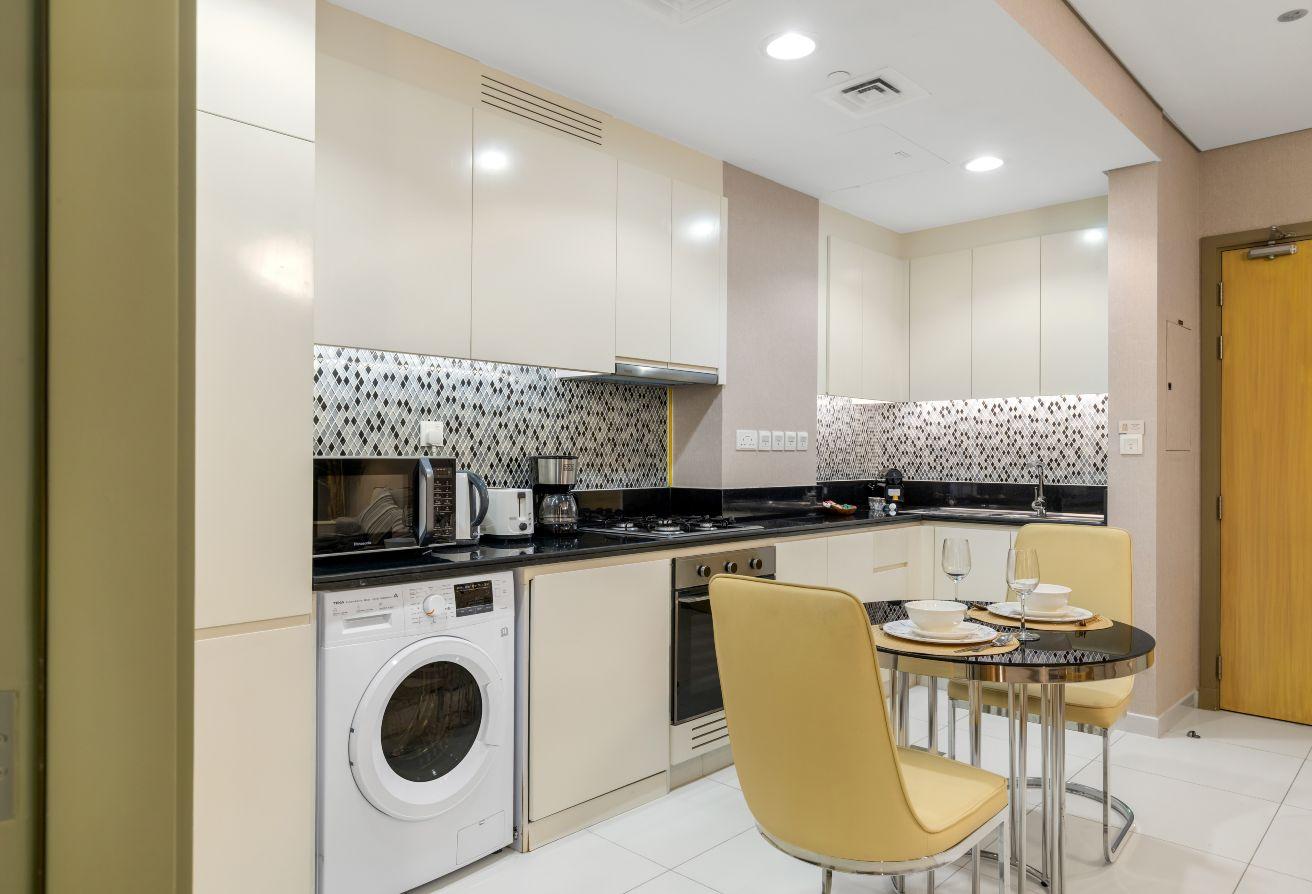 Elegant 1BR Residence Burj Khalifa Skyline Views photo 8