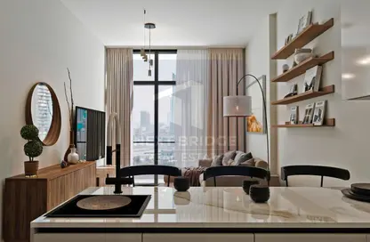 شقة - غرفة نوم - 2 حمامات للايجار في بن غاطي إيميرالد - منطقة 15 - قرية جميرا الدائرية - دبي