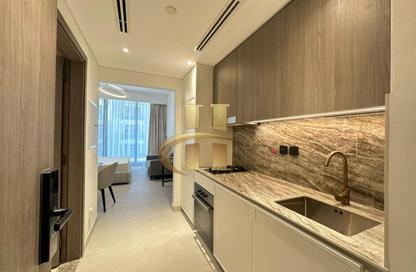 Apartment - Studio - 1 for rent in Avelon Boulevard - Arjan - Dubai