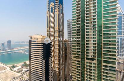Apartment - 2 - 2 for rent in The Torch - Dubai Marina - Dubai