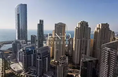 Apartment - 3 Bedrooms - 4 Bathrooms for rent in Stella Maris - Dubai Marina - Dubai