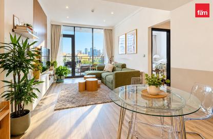 Apartment - 1 - 2 for rent in Chaimaa Avenue 1 - Chaimaa Avenue Residences - District 13 - Jumeirah Village Circle - Dubai