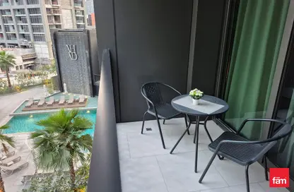 Apartment - Studio - 1 Bathroom for rent in Ahad Residences - Business Bay - Dubai