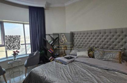 Apartment - 3 Bedrooms - 4 Bathrooms for sale in Conquer Tower - Sheikh Maktoum Bin Rashid Street - Ajman