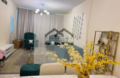 Apartment - 1 Bedroom - 2 Bathrooms for sale in Orient Tower 2 - Orient Towers - Al Bustan - Ajman