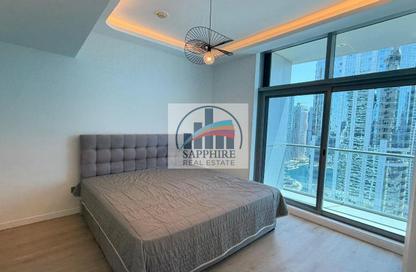 شقة - غرفة نوم - 2 حمامات للايجار في برج إنديجو - (JLT) مجمع D - أبراج بحيرات الجميرا - دبي