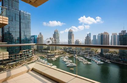 Apartment - 2 - 3 for rent in Iris Blue - Dubai Marina - Dubai