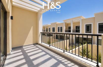 Townhouse - 4 - 4 for rent in Malta - Damac Lagoons - Dubai