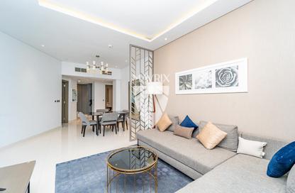 Apartment - 1 Bedroom - 2 Bathrooms for rent in Damac Maison Prive A - Damac Maison Prive - Business Bay - Dubai