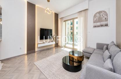 Apartment - 1 - 1 for rent in Al Dhafra 3 - Al Dhafra - Greens - Dubai