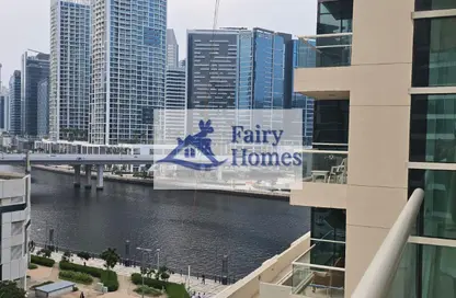 شقة - غرفة نوم - 1 حمام للايجار في برج ماي فير - الخليج التجاري - دبي