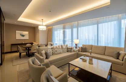 Apartment - 3 - 4 for rent in The Address Sky View Tower 2 - The Address Sky View Towers - Downtown Dubai - Dubai