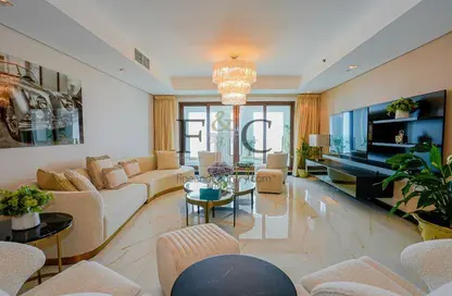 Apartment - 3 Bedrooms - 5 Bathrooms for rent in Balqis Residence Block B - Balqis Residences - Kingdom of Sheba - The Crescent - Palm Jumeirah - Dubai