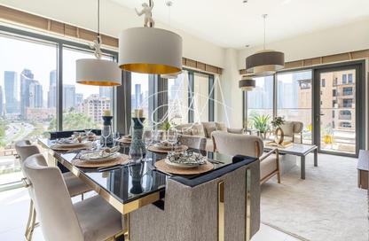 Apartment - 2 - 2 for rent in Burj Royale - Downtown Dubai - Dubai