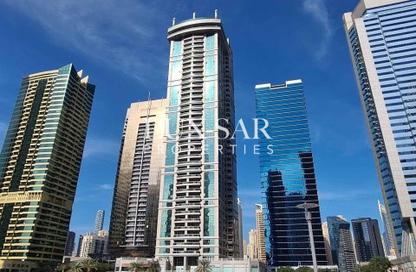 مكتب - استوديو - 1 حمام للايجار في وان ليك بلازا - (JLT) مجمع T - أبراج بحيرات الجميرا - دبي
