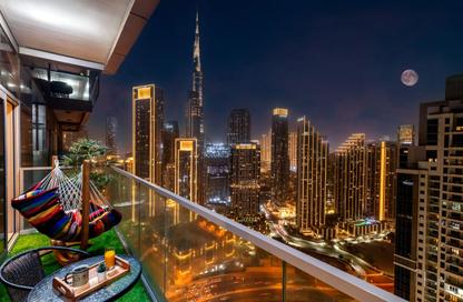 Apartment - 2 - 2 for rent in Paramount Tower Hotel  and  Residences - Business Bay - Dubai